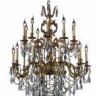 Rowland 20-Light 36" Crystal Chandelier 8092G36FG-RC