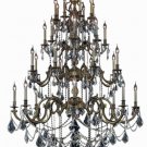 Rowland 32-Light 48" Crystal Chandelier 8103G48AB-GS-SS