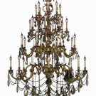 Rowland 32-Light 48" Crystal Chandelier 8103G48FG-GT-RC