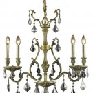 Sage 4-Light 6" Crystal Chandelier 8164D26AB-SS-SS