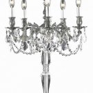 Sage 5-Light 18" Crystal Table Lamp 8165TL18PW-RC