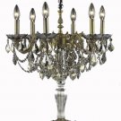 Sage 6-Light 20" Crystal Table Lamp 8166TL20FG-GT-RC
