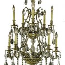 Sage 10-Light 26" Crystal Chandelier 8169D26AB-GS-SS
