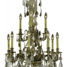 Sage 12-Light 25" Crystal Chandelier 8171D25AB-GS-SS
