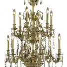 Sage 12-Light 27" Crystal Chandelier 8171D27FG-GT-RC