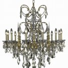 Sebastien 12-Light 32" Crystal Chandelier 8256D32FG-GT-SS
