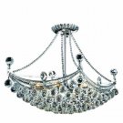 Taillefer 6-Light 14" Crystal Chandelier 8330D24C-RC