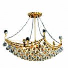 Taillefer 6-Light 14" Crystal Chandelier 8330D24G-RC