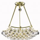 Taillefer 8-Light 18" Crystal Chandelier 8332D18G-RC