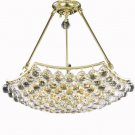 Taillefer 10-Light 22" Crystal Chandelier 8332D22G-RC