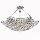 Taillefer 12-Light 30" Crystal Chandelier 8332D30C-SA