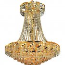 Udell 15-Light 26" Crystal Chandelier 8341D26G-EC