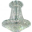 Udell 18-Light 30" Crystal Chandelier 8341D30C-SS