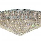 Udell 36-Light 48" Crystal Flush Mount 8341F48C-EC