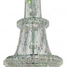 Udell 32-Light 42" Crystal Chandelier 8341G42C-SS