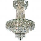 Udell 6-Light 18" Crystal Chandelier 8342D18C-SA
