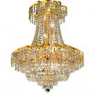 Udell 11-Light 22" Crystal Chandelier 8342D22G-SS