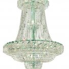 Udell 22-Light 36" Crystal Chandelier 8342G36SC-SS