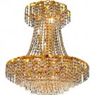 Udell 11-Light 22" Crystal Chandelier 8344D22G-SA