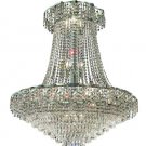 Udell 18-Light 30" Crystal Chandelier 8344D30C-SS