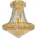 Udell 18-Light 30" Crystal Chandelier 8344D30G-SS