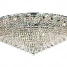 Udell 28-Light 36" Crystal Flush Mount 8344F36C-EC