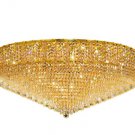 Udell 36-Light 48" Crystal Flush Mount 8344F48G-SA