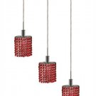 Wiatt 3-Light 14.5" Crystal Ceiling Pendant 1091D-O-E-BO-RC