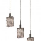 Wiatt 3-Light 14.5" Crystal Ceiling Pendant 1091D-O-E-CL-RC