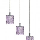 Wiatt 3-Light 14.5" Crystal Ceiling Pendant 1091D-O-E-RO-RC