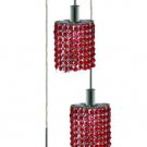 Wiatt 3-Light 9" Crystal Ceiling Pendant 1091D-R-E-BO-RC