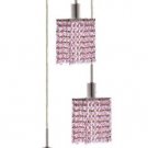 Wiatt 3-Light 9" Crystal Ceiling Pendant 1091D-R-S-RO-RC