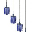 Wiatt 4-Light 26" Crystal Ceiling Pendant 1092D-O-P-SA-SS