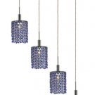 Wiatt 4-Light 26" Crystal Ceiling Pendant 1092D-O-R-SA-SS
