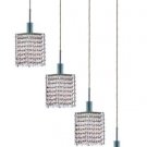 Wiatt 4-Light 26" Crystal Ceiling Pendant 1092D-O-S-CL-RC