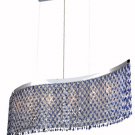 Warrane 5-Light 9" Crystal Chandelier 1102D32C-SA-SS