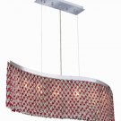 Warrane 6-Light 9" Crystal Chandelier 1102D46C-BO-SS
