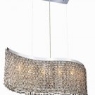 Warrane 6-Light 9" Crystal Chandelier 1102D46C-GT-RC