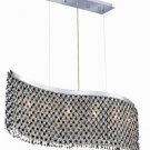 Warrane 6-Light 9" Crystal Chandelier 1102D46C-JT-SS