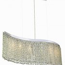 Warrane 6-Light 9" Crystal Chandelier 1102D46C-LP-SS