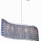 Warrane 6-Light 9" Crystal Chandelier 1102D46C-SA-SS
