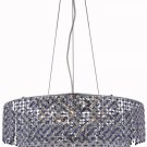 Warrane 5-Light 24" Crystal Chandelier 1104D24C-SA-SS