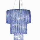 Warrane 9-Light 16" Crystal Chandelier 1104G54C-SA-SS