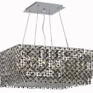 Warrane 4-Light 16" Crystal Chandelier 1105D24C-TO-SS