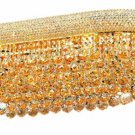 Adele 24-Light 24"D Crystal Flush Mount 1530F40SG-RC