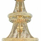 Adele 32-Light 30"D Crystal Chandelier 1530G30G-SS