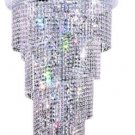 Adrienne 22-Light 22"D Crystal Chandelier 1530SR22C-SA