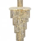 Adrienne 22-Light 22"D Crystal Chandelier 1530SR22G-SS