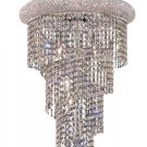 Adrienne 8-Light 16"D Crystal Chandelier 1531SR16C-RC
