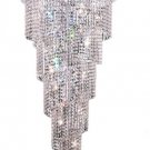 Adrienne 18-Light 22"D Crystal Chandelier 1531SR22C-SS